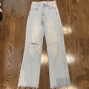 ZARA ripped jeans